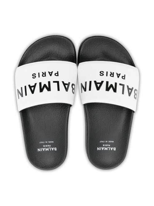 Ciabatta unisex in gomma BALMAIN Kids | BW0R36Z2987930BC